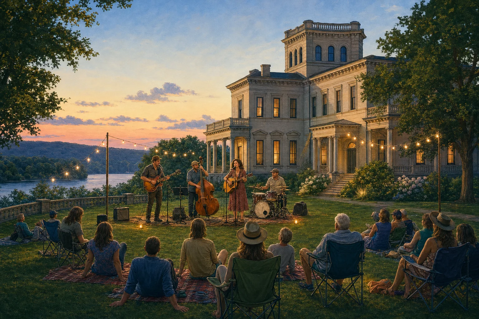 Tonight, Flirtin’ With Disaster Plays the Lawn at a Hudson Valley Mansion