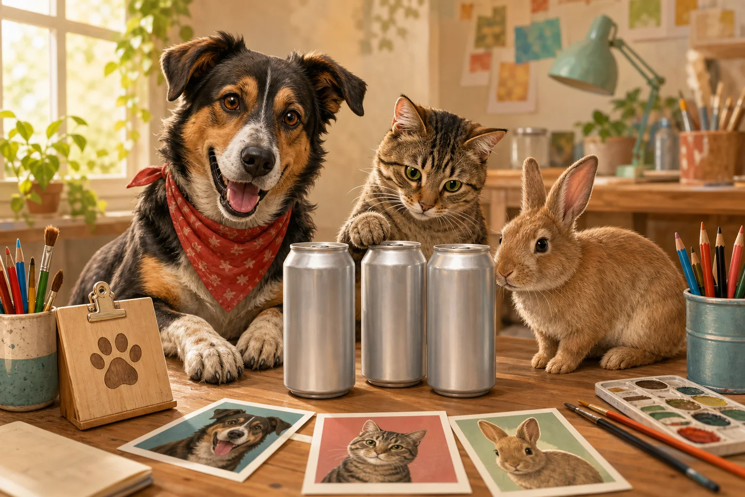 Pets Get a Shot at Beer-Can Fame in New Hampshire’s Paw Prints Contest