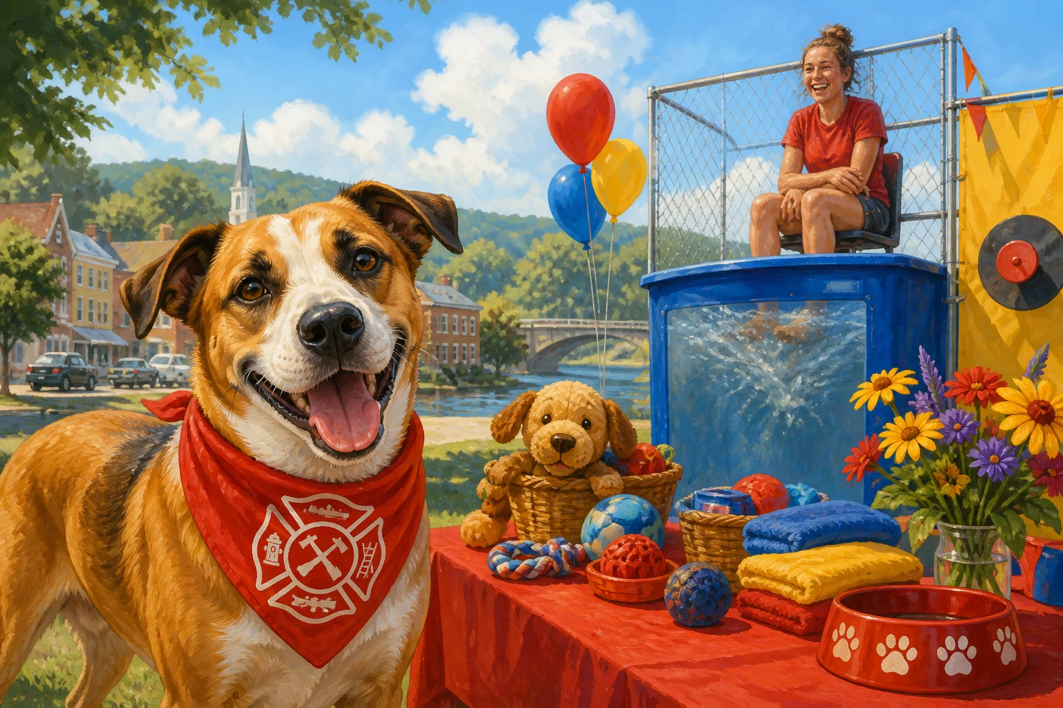 A Former Shelter Dog Came Back as the Barking Lot Party’s VIP