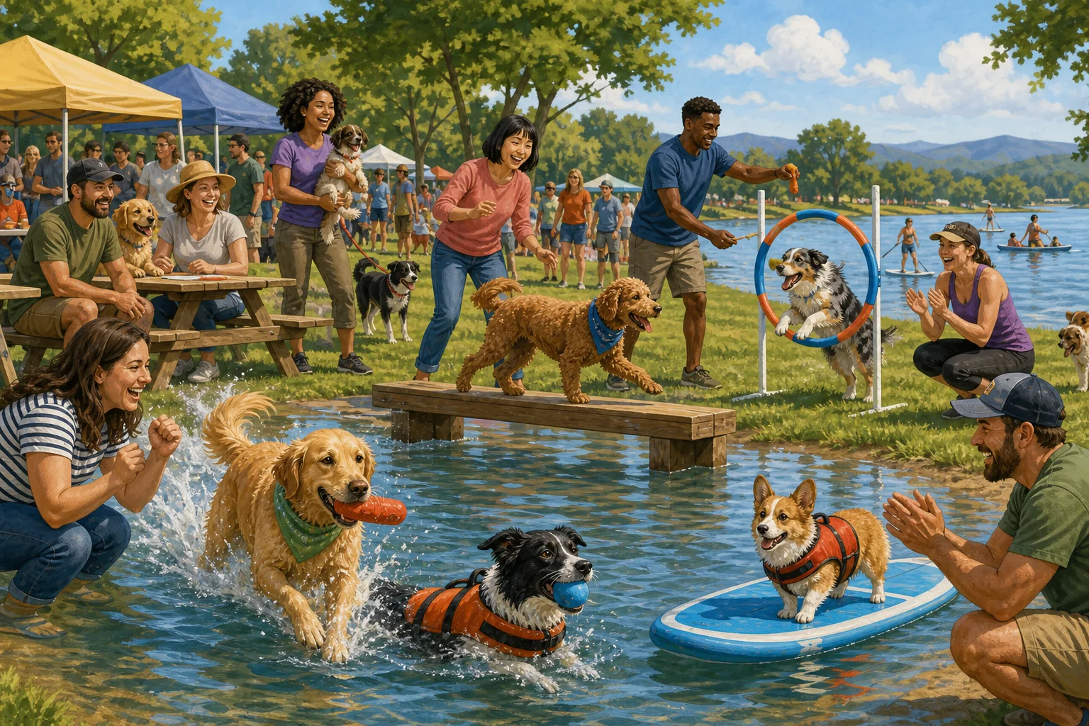 Chattanooga’s Zoomie Fest Gives Dogs Their Own Evening of Games