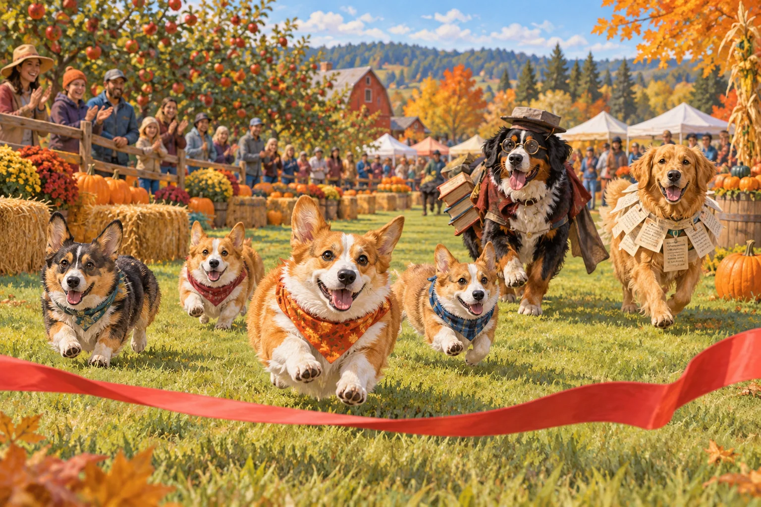 Corgis raced, costumes stole the show at Green Bluff’s Howl’oween