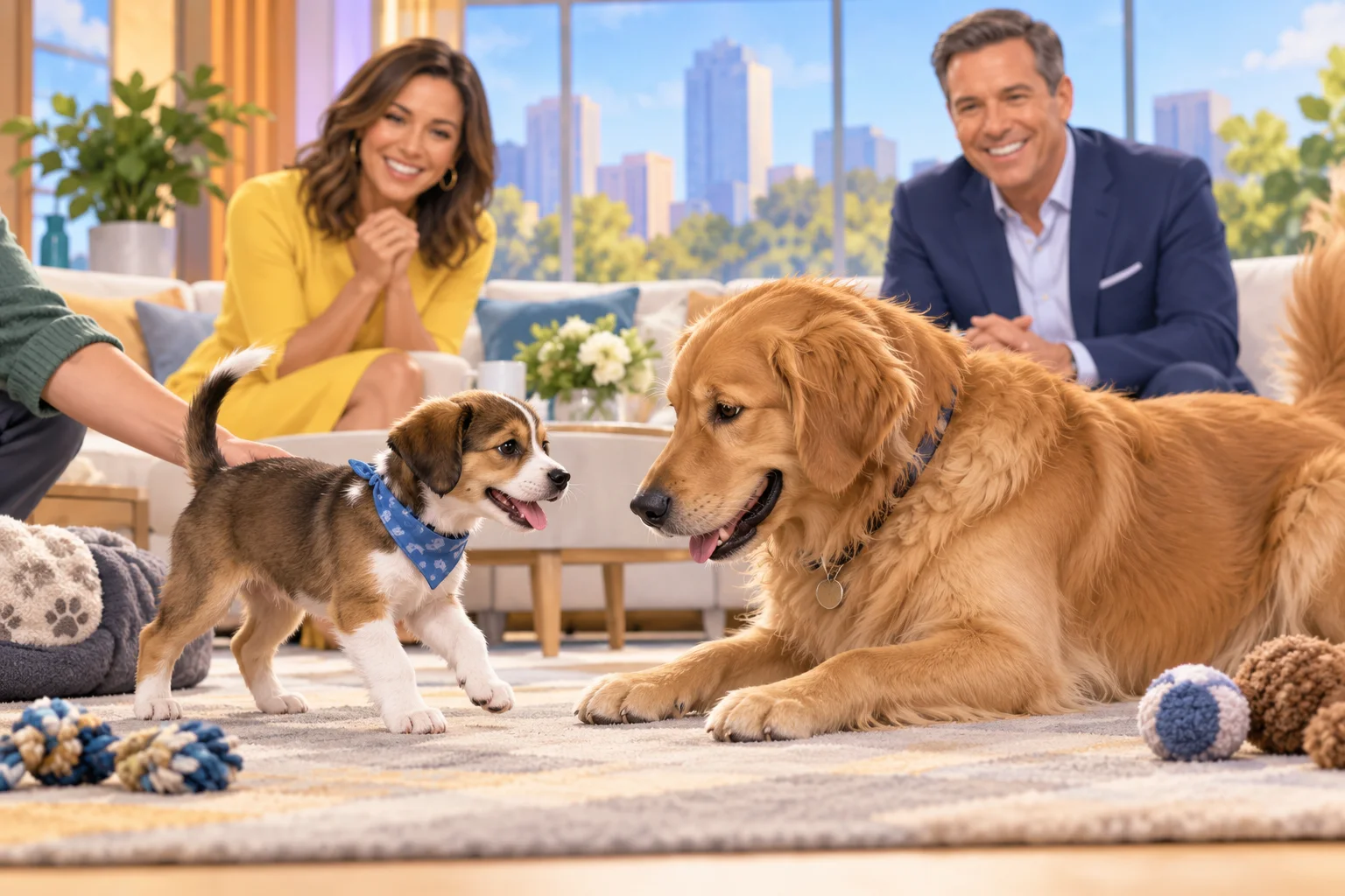 Kelly Ripa and Mark Consuelos Adopt the Rescue Pup Who Visited Their Show