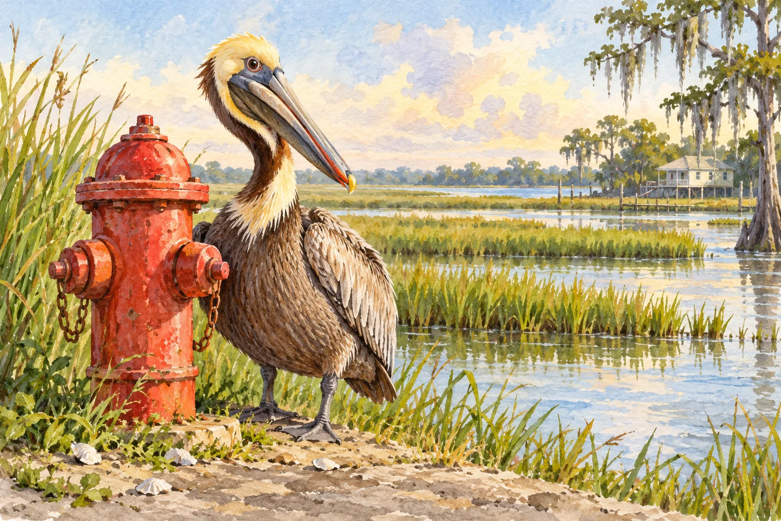 Louisiana Gives Fire Safety a Feathered Ambassador: Meet Pelly-Can